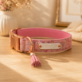 Collier Pailleté Rose
