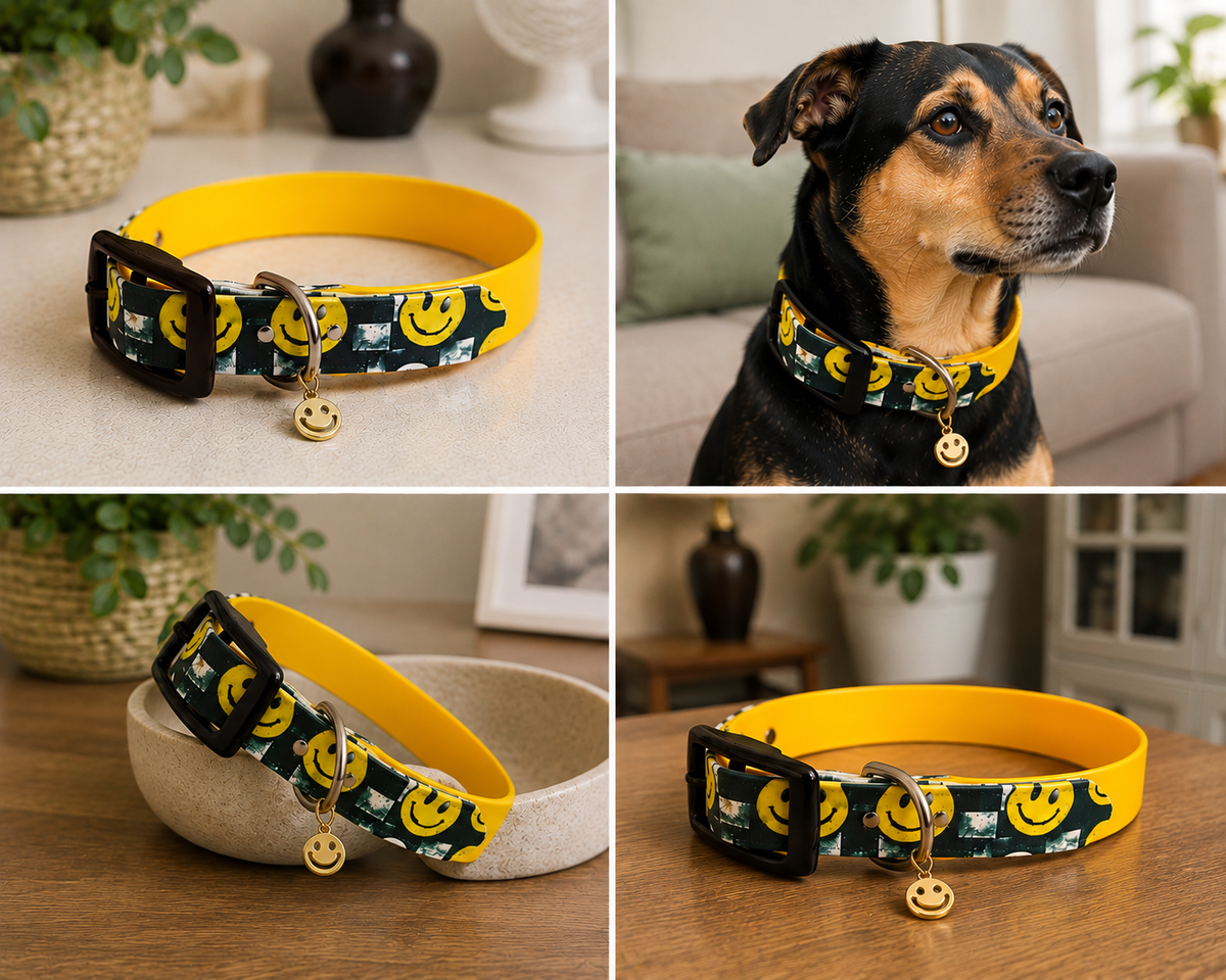Collier Biothane – Sourire