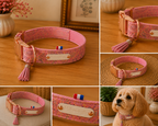 Collier Pailleté Rose
