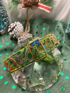 Mongolian-style dog collar