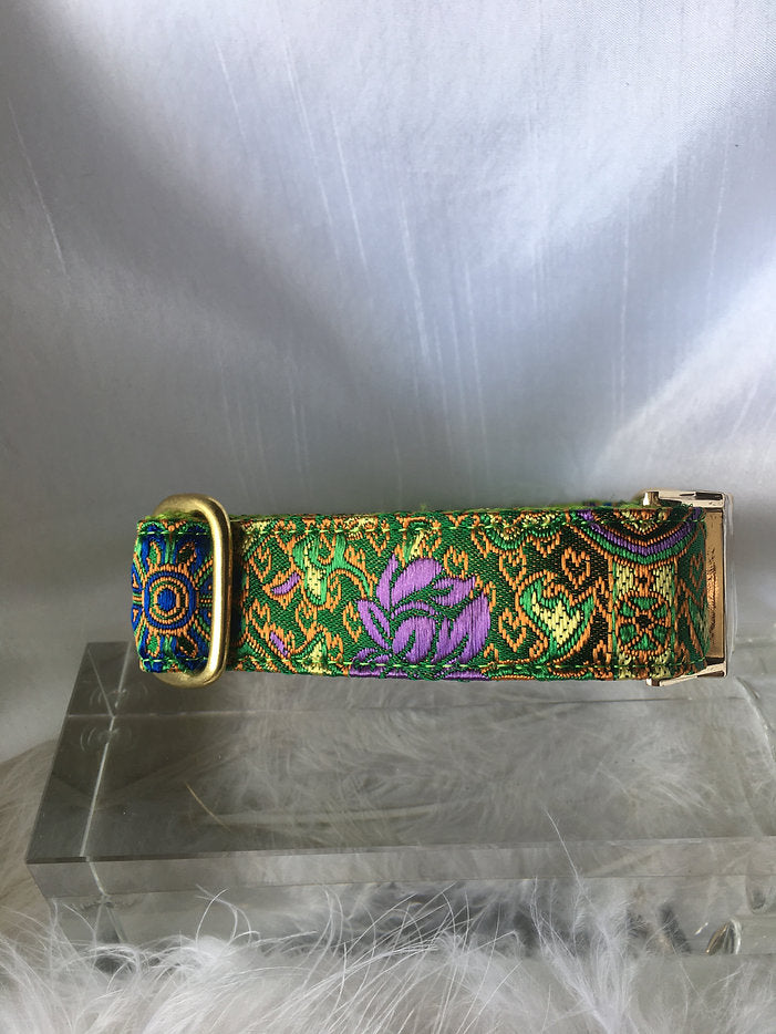 Mongolian-style dog collar