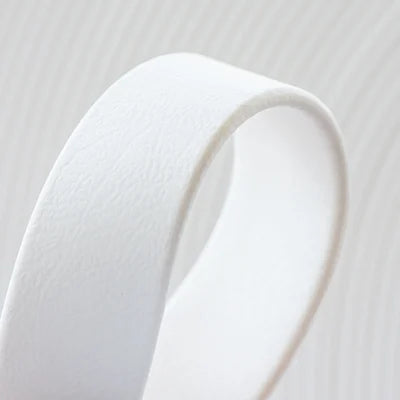 Collier biothane Coquelicot